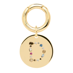 P D PAOLA Letter D Pet Charm