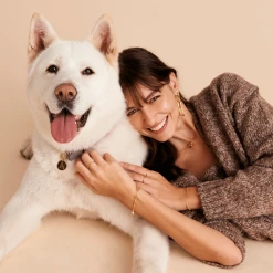 P D PAOLA Letter D Pet Charm