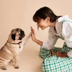 P D PAOLA Letter D Pet Charm