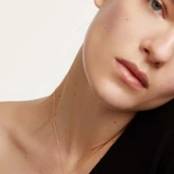 P D PAOLA Letter E Circle Necklace