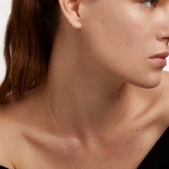 P D PAOLA Letter G Circle Necklace ACCESSORIES