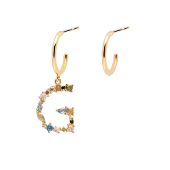 P D PAOLA Letter G Earrings ACCESSORIES