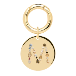 P D PAOLA PET CHARMS Letter M Pet Charm