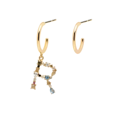 P D PAOLA Letter R Earrings ACCESSORIES