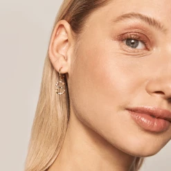 P D PAOLA Letter S Earrings