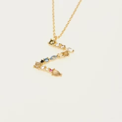 P D PAOLA ACCESSORIES Letter Z Necklace 6 P D PAOLA ACCESSORIES Letter Z Necklace