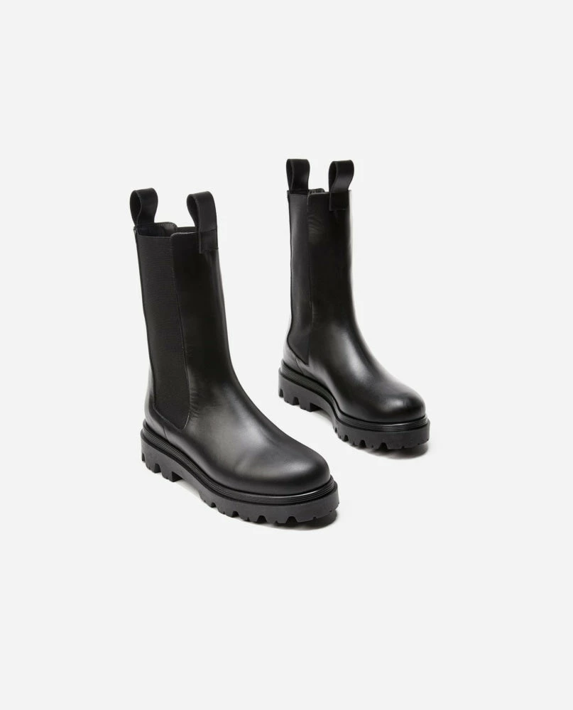 FLATTERED Lia Black Leather Chelsea Boots 3 FLATTERED Lia Black Leather Chelsea Boots