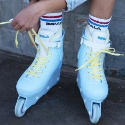IMPALA ROLLERSKATES Lightspeed Inline Skate Blue Yellow SHOES