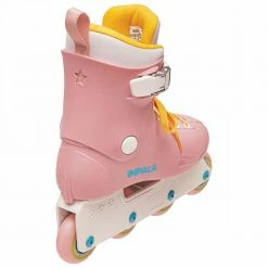 IMPALA ROLLERSKATES SHOES Lightspeed Inline Skate Pink Yellow