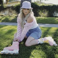 IMPALA ROLLERSKATES SHOES Lightspeed Inline Skate Pink Yellow