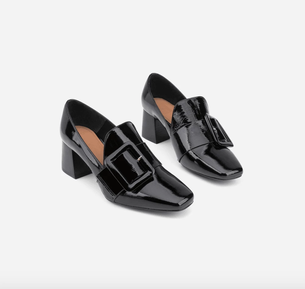 FLATTERED Lily Patent Leather Black Shoes 2 FLATTERED Lily Patent Leather Black Shoes