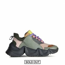 ANOTHER PROJECT SHOES Lolly Sneakers Multi Army Green
