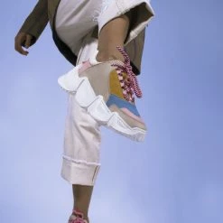 ANOTHER PROJECT SHOES Lolly Sneakers Multi Grey Pink