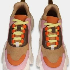 ANOTHER PROJECT Lolly Sneakers Multi Pink Orange SHOES 9 ANOTHER PROJECT Lolly Sneakers Multi Pink Orange SHOES