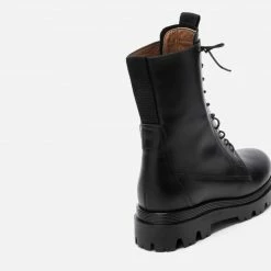 FLATTERED SHOES Lovi Black Leather Boots