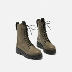 FLATTERED SHOES Lovi Brown Leather Boots