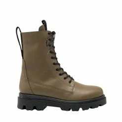 FLATTERED SHOES Lovi Brown Leather Boots