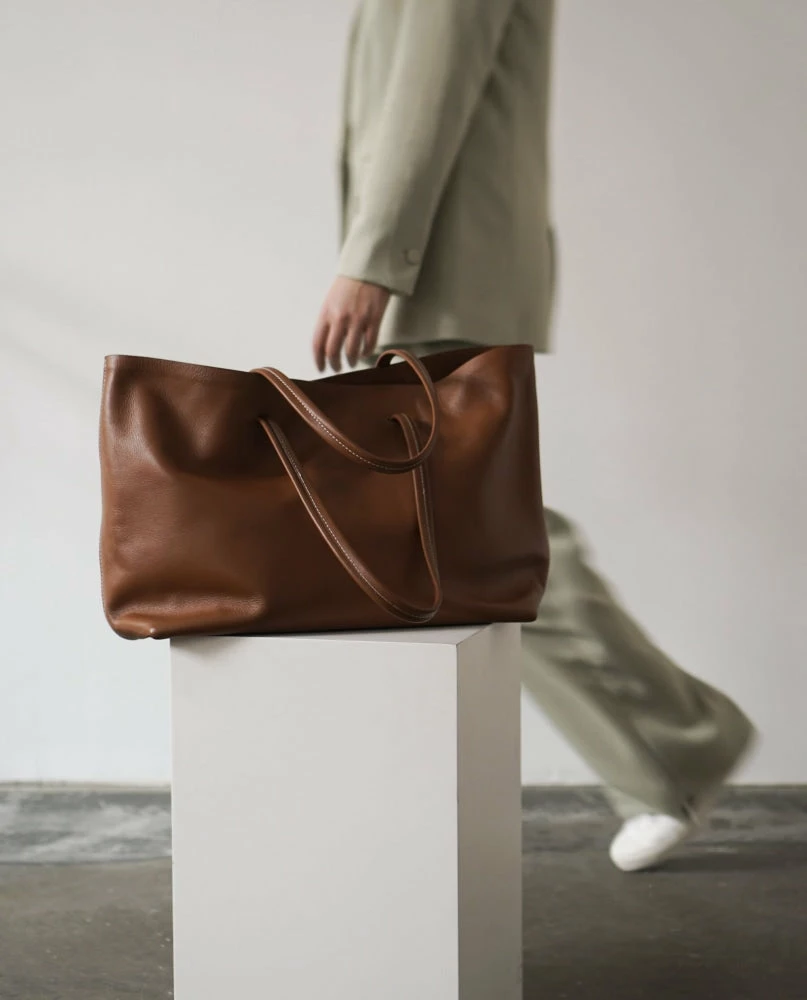 FLATTERED NEW IN Luka Cognac Tote Bag 2 FLATTERED NEW IN Luka Cognac Tote Bag