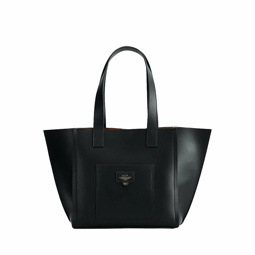 ATP ATELIER BAGS Lunano Black Tote Bag 1 ATP ATELIER BAGS Lunano Black Tote Bag