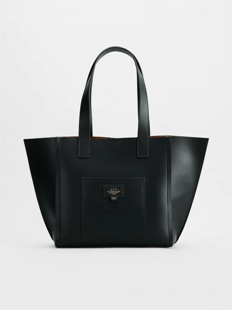 ATP ATELIER BAGS Lunano Black Tote Bag 5 ATP ATELIER BAGS Lunano Black Tote Bag
