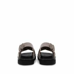 LÄST Maggie Taupe Leather Chunky Sandals NEW IN 10 LÄST Maggie Taupe Leather Chunky Sandals NEW IN