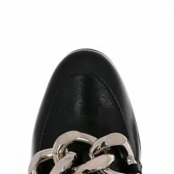 AKAADA Mai Black Leather Shoes