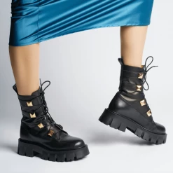 AKAADA SHOES Mako Pyramid Studs Combat Boots 17 AKAADA SHOES Mako Pyramid Studs Combat Boots