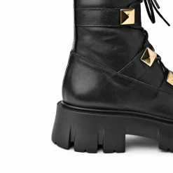 AKAADA SHOES Mako Pyramid Studs Combat Boots 21 AKAADA SHOES Mako Pyramid Studs Combat Boots