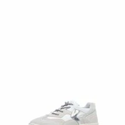 VOILE BLANCHE SHOES Malvina White Silver Chunky Sneakers