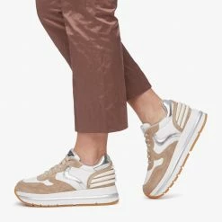 VOILE BLANCHE SHOES Maran Power Beige Chunky Sneakers