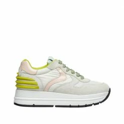 VOILE BLANCHE Maran Power Pink Aquamarine Chunky Sneakers