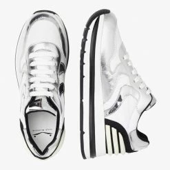 VOILE BLANCHE Maran Power Silver Chunky Sneakers 12 VOILE BLANCHE Maran Power Silver Chunky Sneakers