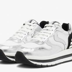 VOILE BLANCHE Maran Power Silver Chunky Sneakers 11 VOILE BLANCHE Maran Power Silver Chunky Sneakers