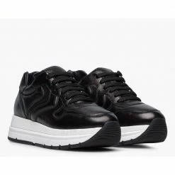 VOILE BLANCHE Maran Pump Black Chunky Sneakers