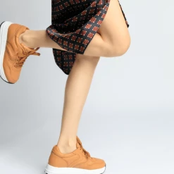 VOILE BLANCHE SHOES Maran Pump Brown Chunky Sneakers