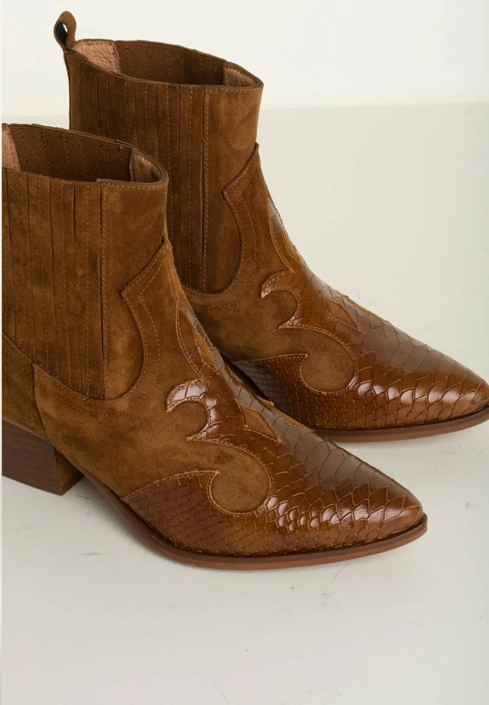 BUKELA Marian Cognac Boots SHOES 2 BUKELA Marian Cognac Boots SHOES
