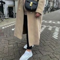 COPENHAGEN STUDIOS Material Mix White Butter Chunky Sneakers