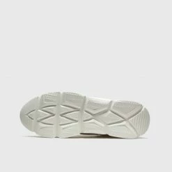 COPENHAGEN STUDIOS Material Mix White Chunky Sneakers