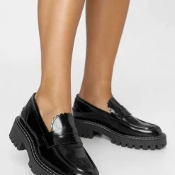 LÄST SHOES Matter Loafers Polido Black