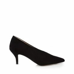 IVYLEE COPENHAGEN Mia Black Suede Pumps SHOES