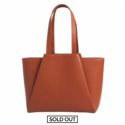 KAAI Midi Pyramid Terracotta Bag
