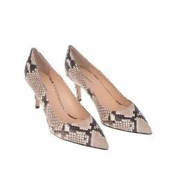 FABIO RUSCONI SHOES Milly Python Snake Pumps