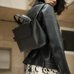 KAAI BAGS Mini Hero Black Striped Bag