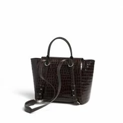 KAAI Mini Hero Croco Chocolate Bag BAGS