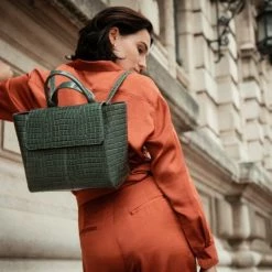 KAAI Mini Hero Croco Wild Green Bag BAGS