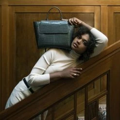 KAAI Mini Hero Croco Wild Green Bag BAGS