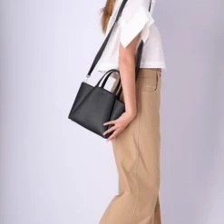 KAAI Mini Pyramid Black Bag BAGS 16 KAAI Mini Pyramid Black Bag BAGS