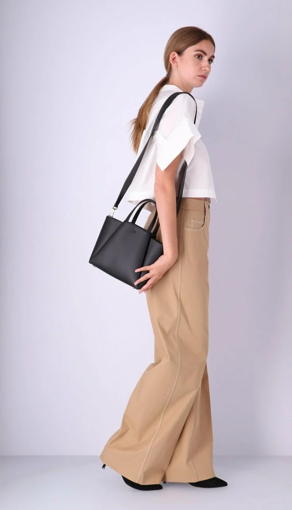 KAAI Mini Pyramid Black Bag BAGS 7 KAAI Mini Pyramid Black Bag BAGS