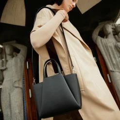 KAAI Mini Pyramid Black Bag BAGS 14 KAAI Mini Pyramid Black Bag BAGS