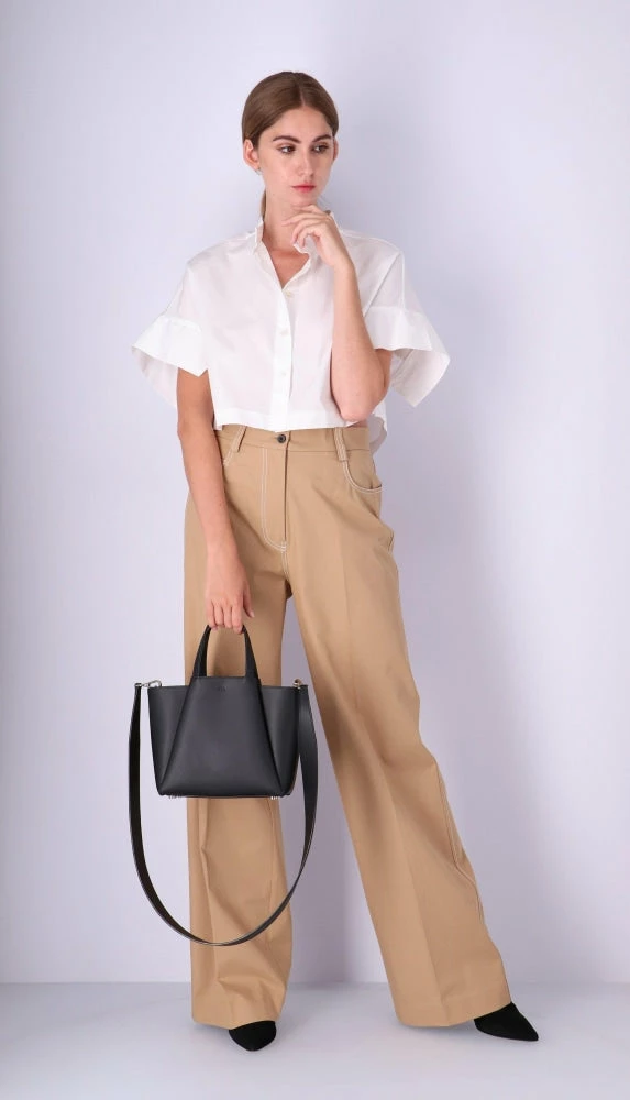 KAAI Mini Pyramid Black Bag BAGS 9 KAAI Mini Pyramid Black Bag BAGS